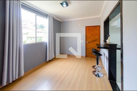 Sala de apartamento à venda com 3 quartos, 60m² em Nova Granada, Belo Horizonte