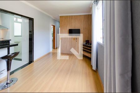 Sala de apartamento à venda com 3 quartos, 60m² em Nova Granada, Belo Horizonte