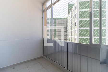 Varanda do Quarto de apartamento para alugar com 1 quarto, 40m² em Sé, São Paulo