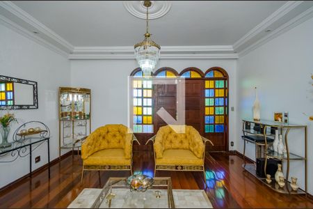 Sala de casa à venda com 4 quartos, 900m² em Havaí, Belo Horizonte