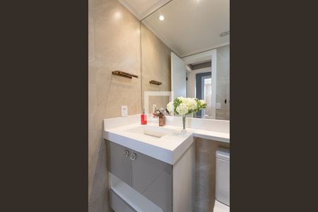 Apartamento para alugar com 68m², 3 quartos e 2 vagas Apartamento para alugar com 68m², 3 quartos e 2 vagasBanheiro social