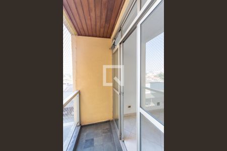 Varanda da Sala de apartamento à venda com 2 quartos, 70m² em Vila Valparaiso, Santo André