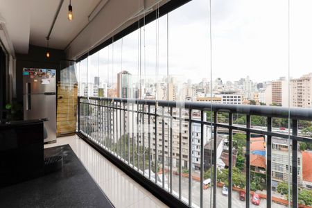 Varanda de apartamento para alugar com 1 quarto, 60m² em Santa Cecília, São Paulo