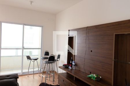 Sala de apartamento para alugar com 2 quartos, 45m² em Vila Guiomar, Ribeirão Preto