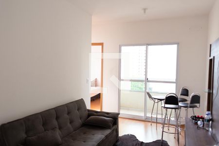 Sala de apartamento para alugar com 2 quartos, 45m² em Vila Guiomar, Ribeirão Preto