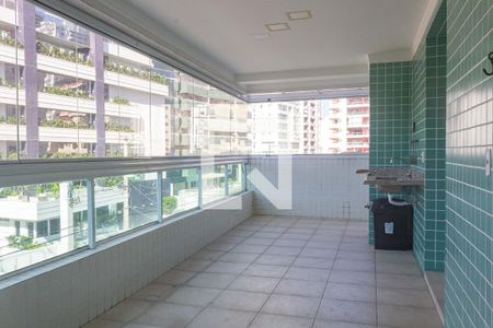 Varanda de apartamento para alugar com 3 quartos, 194m² em Canto do Forte, Praia Grande