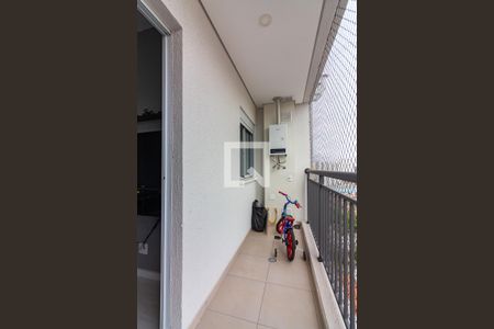 Varanda  de apartamento à venda com 2 quartos, 39m² em Presidente Altino, Osasco