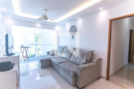 Sala de estar de apartamento à venda com 2 quartos, 78m² em Baeta Neves, São Bernardo do Campo