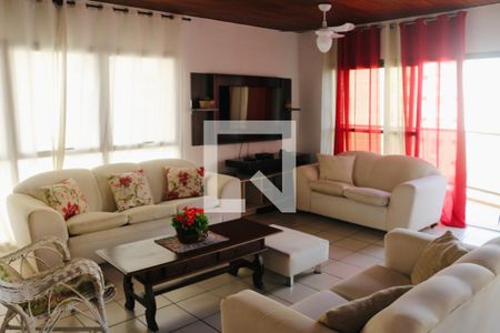 Sala de apartamento para alugar com 4 quartos, 226m² em Pitangueiras, Guarujá