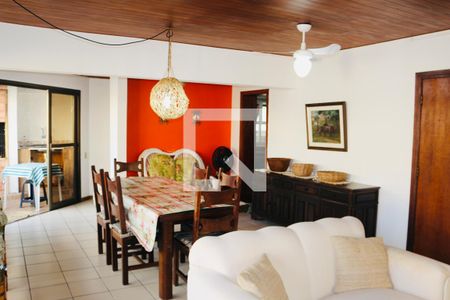 Sala de apartamento para alugar com 4 quartos, 226m² em Pitangueiras, Guarujá