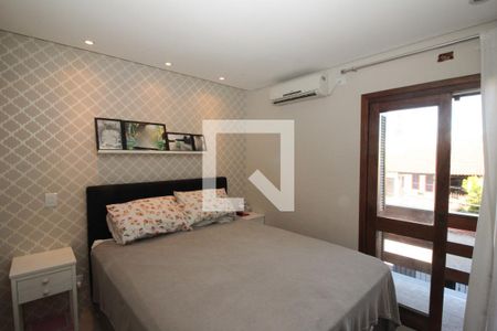 Quarto Suíte de casa de condomínio à venda com 3 quartos, 137m² em Tristeza, Porto Alegre