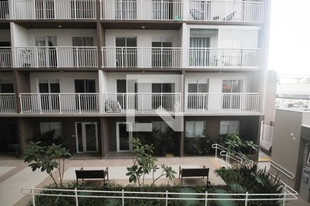 VISTA VARANDA SALA de apartamento à venda com 1 quarto, 28m² em Casa Verde, São Paulo