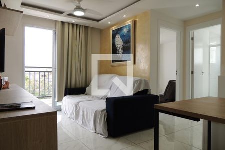 Sala  de apartamento à venda com 2 quartos, 45m² em Anil, Rio de Janeiro