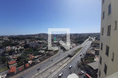 Vista da varanda de apartamento para alugar com 2 quartos, 60m² em Planalto, Belo Horizonte