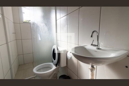 Banheiro de apartamento à venda com 3 quartos, 112m² em Jardim das Maravilhas, Santo André
