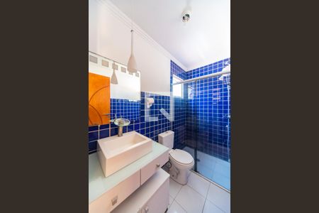 Banheiro  de casa de condomínio à venda com 2 quartos, 110m² em Vila Metalúrgica, Santo André