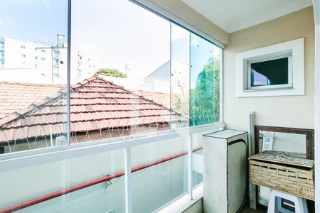 Varanda da Sala de casa à venda com 3 quartos, 137m² em Vila Pires, Santo André