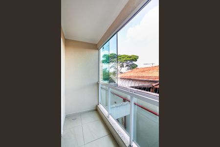 Varanda da Sala de casa à venda com 3 quartos, 137m² em Vila Pires, Santo André
