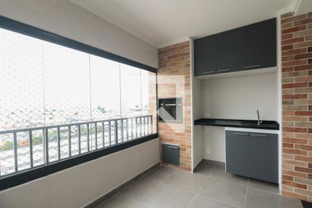 Varanda Gourmet de apartamento à venda com 3 quartos, 70m² em Brás, São Paulo
