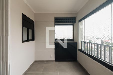 Varanda Gourmet de apartamento à venda com 3 quartos, 70m² em Brás, São Paulo