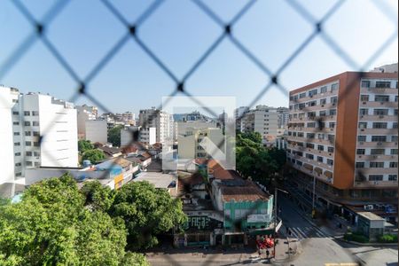 Vista da Sala de apartamento para alugar com 3 quartos, 112m² em Tijuca, Rio de Janeiro