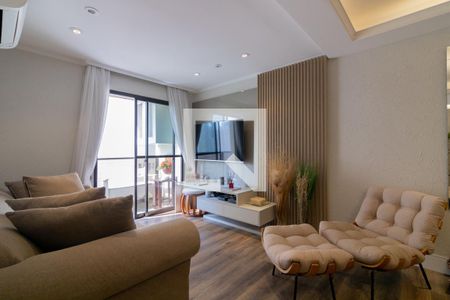 Sala de apartamento à venda com 2 quartos, 80m² em Moema, São Paulo