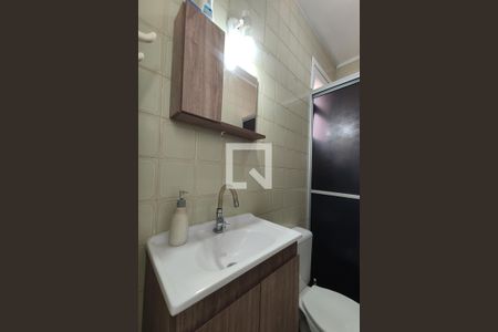 Banheiro de apartamento à venda com 1 quarto, 40m² em Scharlau, São Leopoldo