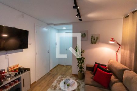 Sala de apartamento à venda com 1 quarto, 34m² em Vila Granada, São Paulo