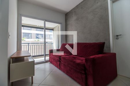 Sala de TV de apartamento para alugar com 1 quarto, 50m² em Melville Empresarial I E Ii, Barueri