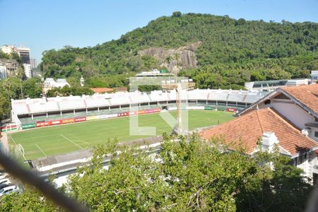 Vista da Sala de apartamento para alugar com 3 quartos, 120m² em Laranjeiras, Rio de Janeiro