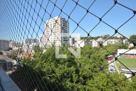 Vista da Sala de apartamento para alugar com 3 quartos, 120m² em Laranjeiras, Rio de Janeiro