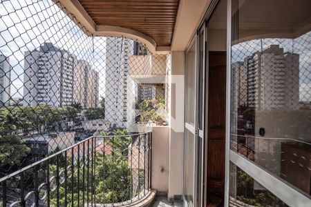 Varanda da Sala de apartamento à venda com 3 quartos, 109m² em Vila Alexandria, São Paulo