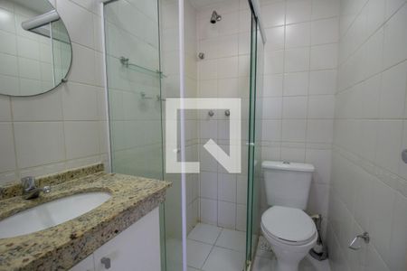 Banheiro da Suíte 1 de apartamento à venda com 3 quartos, 90m² em Vargem Grande, Rio de Janeiro