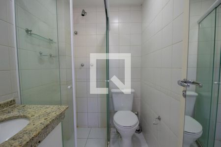 Banheiro da Suíte 1 de apartamento à venda com 3 quartos, 90m² em Vargem Grande, Rio de Janeiro