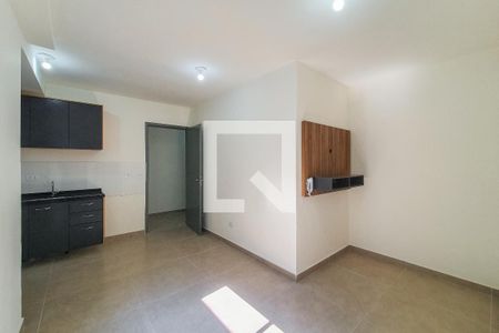 Sala / Cozinha de apartamento para alugar com 1 quarto, 27m² em Vila Nair, São Paulo