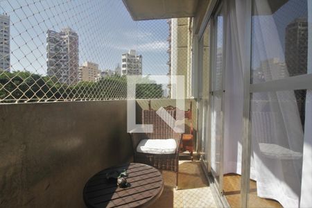 Varanda de apartamento para alugar com 3 quartos, 122m² em Real Parque, São Paulo