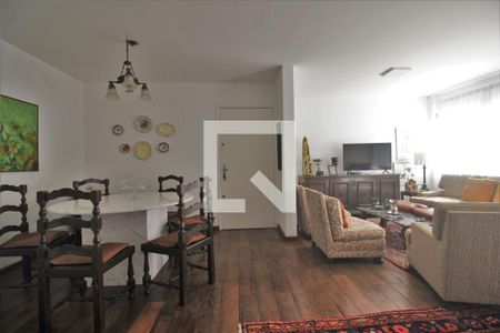 Sala de apartamento para alugar com 3 quartos, 122m² em Real Parque, São Paulo