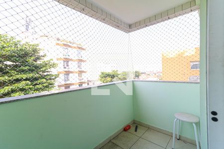 Varanda da Sala de apartamento para alugar com 2 quartos, 55m² em Engenho Novo, Rio de Janeiro