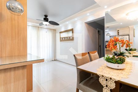 Sala de apartamento para alugar com 3 quartos, 74m² em Vila Castelo, São Paulo