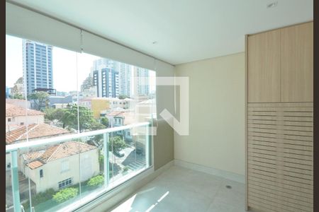 Varanda de kitnet/studio para alugar com 1 quarto, 40m² em Paraíso, São Paulo