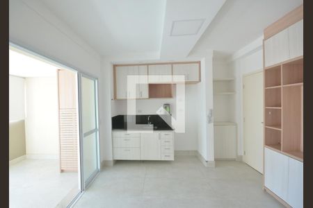 Sala / Cozinha de kitnet/studio para alugar com 1 quarto, 40m² em Paraíso, São Paulo