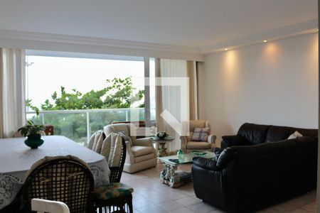 Sala de apartamento para alugar com 5 quartos, 220m² em Centro, Guarujá