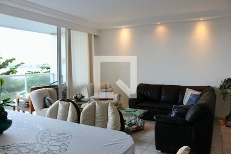 Sala de apartamento para alugar com 5 quartos, 220m² em Centro, Guarujá