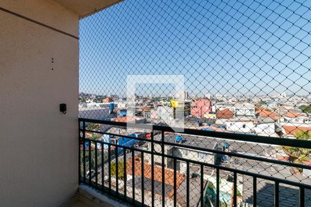 Varanda da Sala de apartamento à venda com 2 quartos, 50m² em Vila Paranaguá, São Paulo