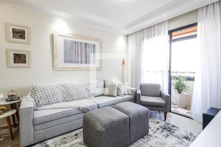 Sala de apartamento à venda com 3 quartos, 98m² em Vila Pereira Barreto, São Paulo