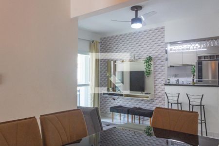 Sala de apartamento para alugar com 2 quartos, 71m² em Aviação, Praia Grande