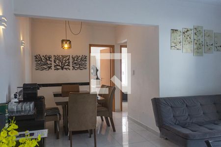 Sala de apartamento para alugar com 2 quartos, 71m² em Aviação, Praia Grande