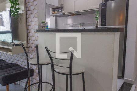 Sala de apartamento para alugar com 2 quartos, 71m² em Aviação, Praia Grande