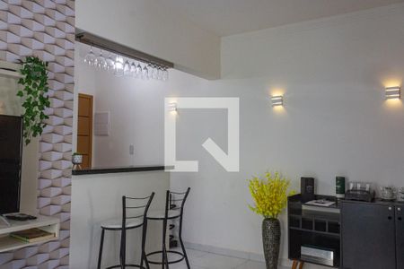 Sala de apartamento para alugar com 2 quartos, 71m² em Aviação, Praia Grande