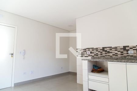 Sala e Cozinha de apartamento para alugar com 1 quarto, 24m² em Vila Monte Alegre, São Paulo